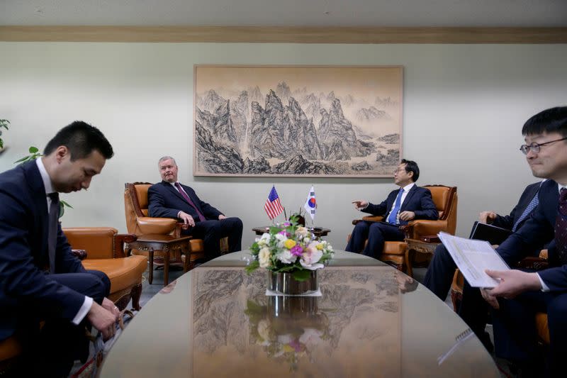 U.S. special representative for North Korea Stephen Biegun in Seoul