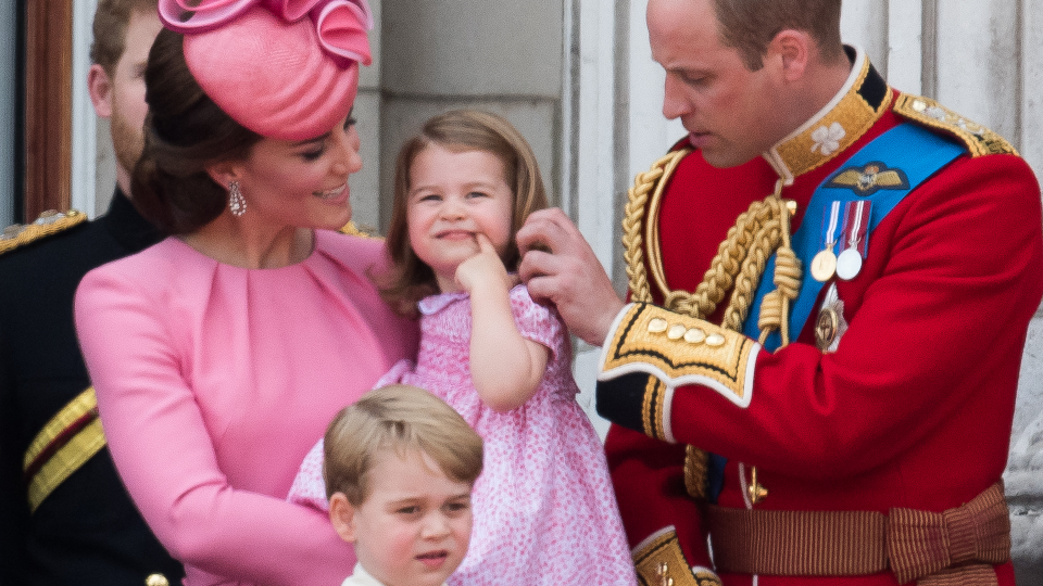 Princess Charlotte at Trooping the Colour