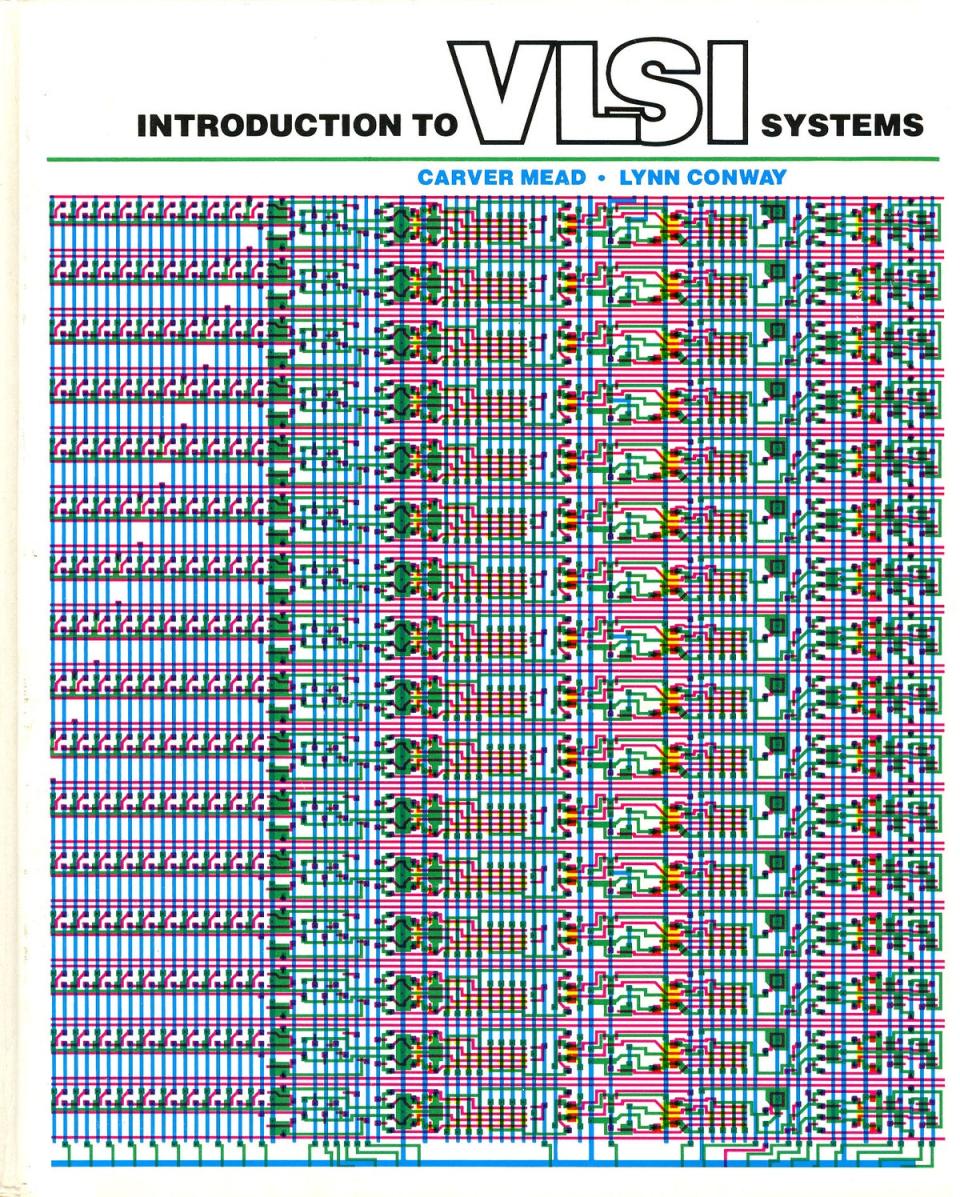 Lynn Conway and Carver Mead’s VLSI textbook in 1980 (Carver Mead and Lynn Conway)