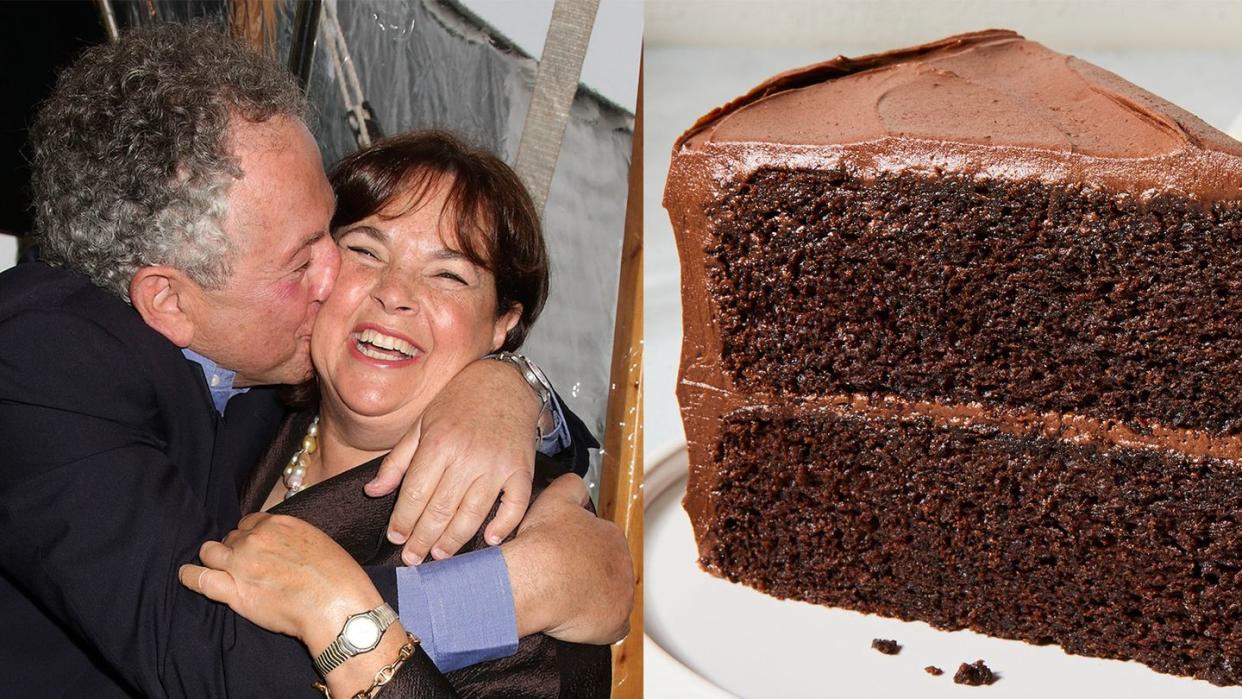 ina garten and jeffrey and cake