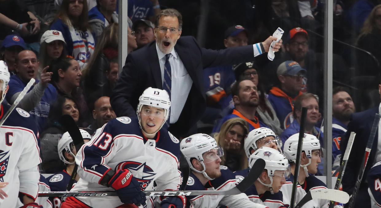 John Tortorella didn't hold back anything while discussing the departures of Matt Duchene, Sergei Bobrovsky and Artemi Panarin. (Photo by Bruce Bennett/Getty Images)