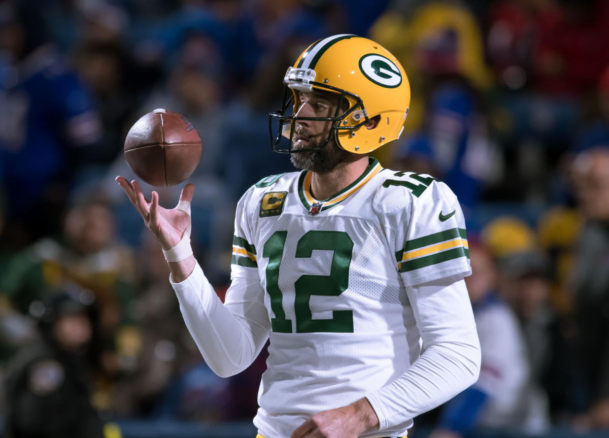 Sunday Night Football on NBC on X: Aaron Rodgers to the Titans? #Titans   / X