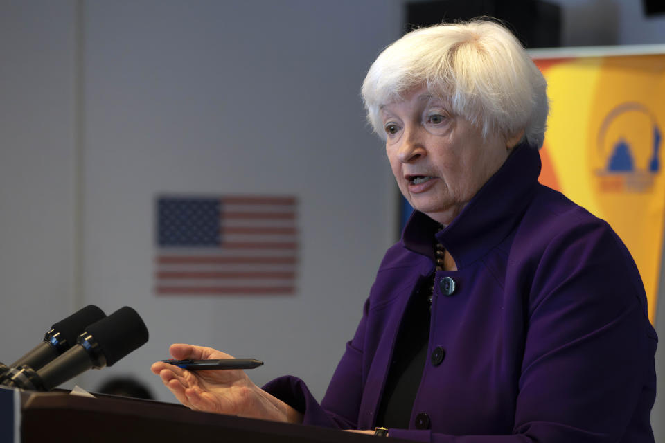 美國財長葉倫（Janet Yellen）7月6日至9日訪問中國大陸4天。（美聯社）