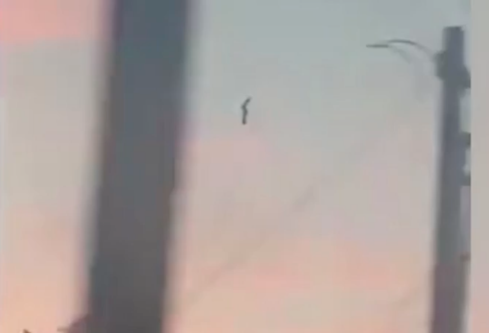 A woman has filmed this strange object flying in Mexico. Photo: Youtube