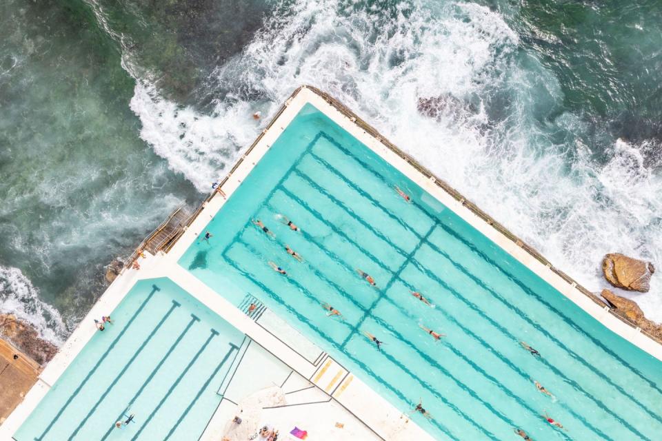 Aerial Collections | Icebergs Pool, Sydney