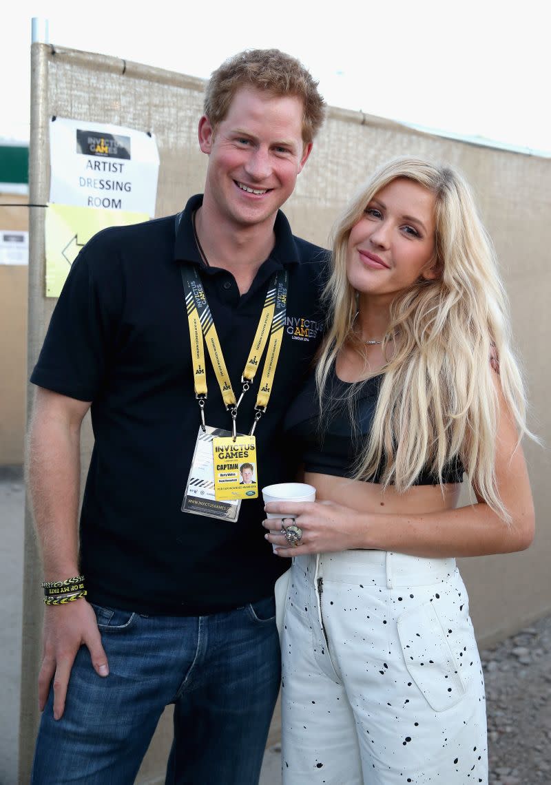 Le prince Harry et Ellie Goulding qui pourrait bien chanter lors de la réception [Photo: Getty]