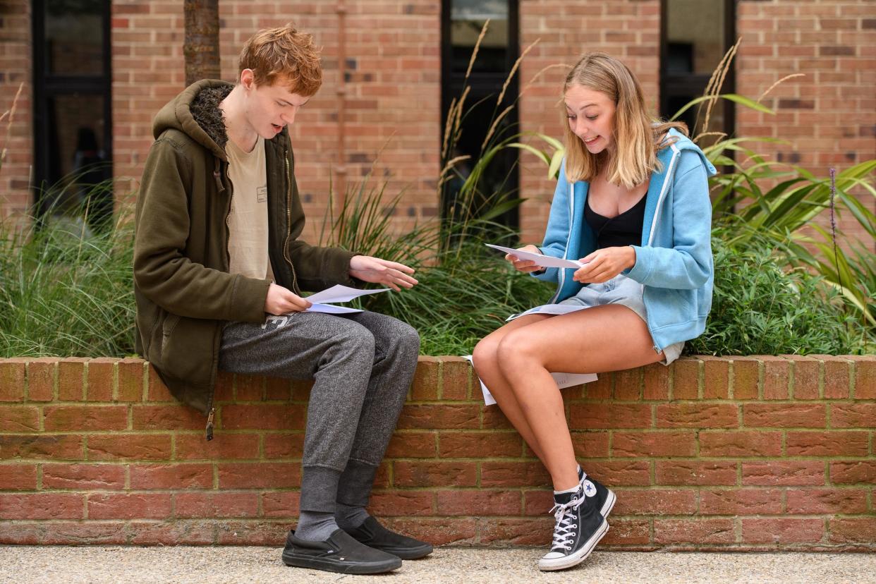 Students across the UK will be receiving their A-Level results this week: Getty