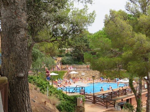 Camping Cala Llevado was one of the larger sites the family visited - Credit: Hattie Garlick