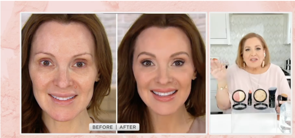 This holy-grail product helps balance skin tone with natural-looking coverage and a luminous finish, for a look that's 'baked not caked'. (Photo: QVC)