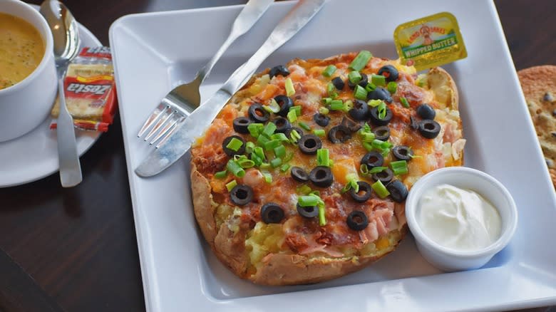 McAlister's Deli loaded baked potato