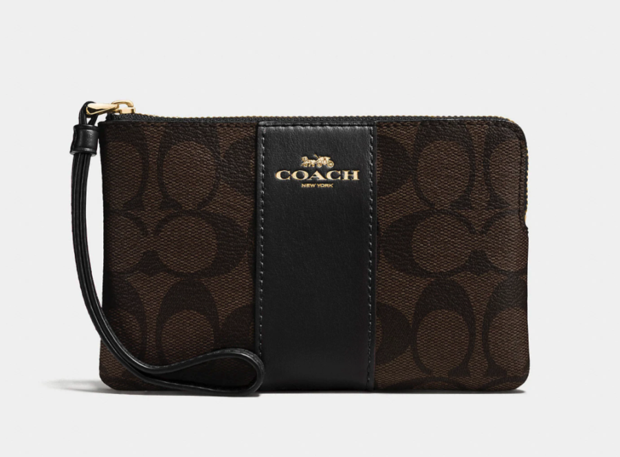 This bestselling Coach Outlet wristlet is on sale for $39 right now: 'So  handy!