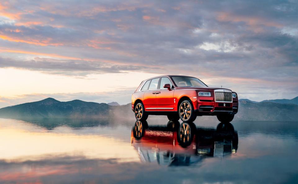 The $325,000 Rolls-Royce Cullinan is the fabled British automobile maker’s first-ever sports utility vehicle