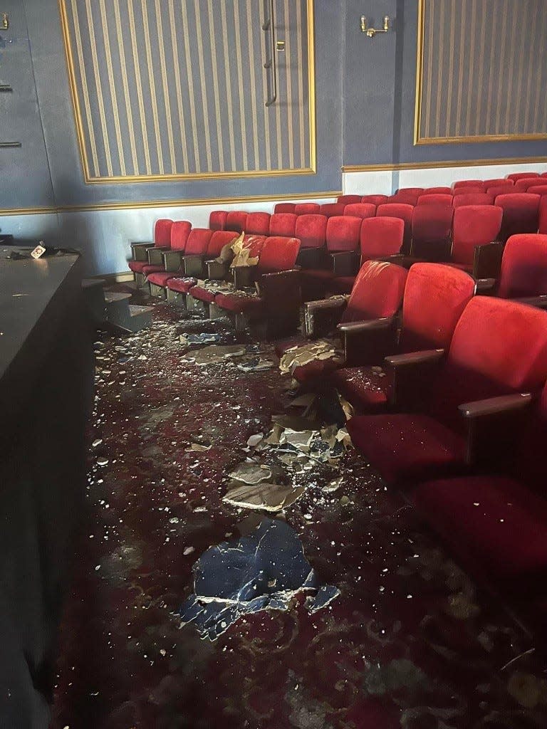 Hurricane Ian dumped floodwater and mud inside Florida Rep's historic Arcade Theatre. Now the theater company is cleaning up the mess.