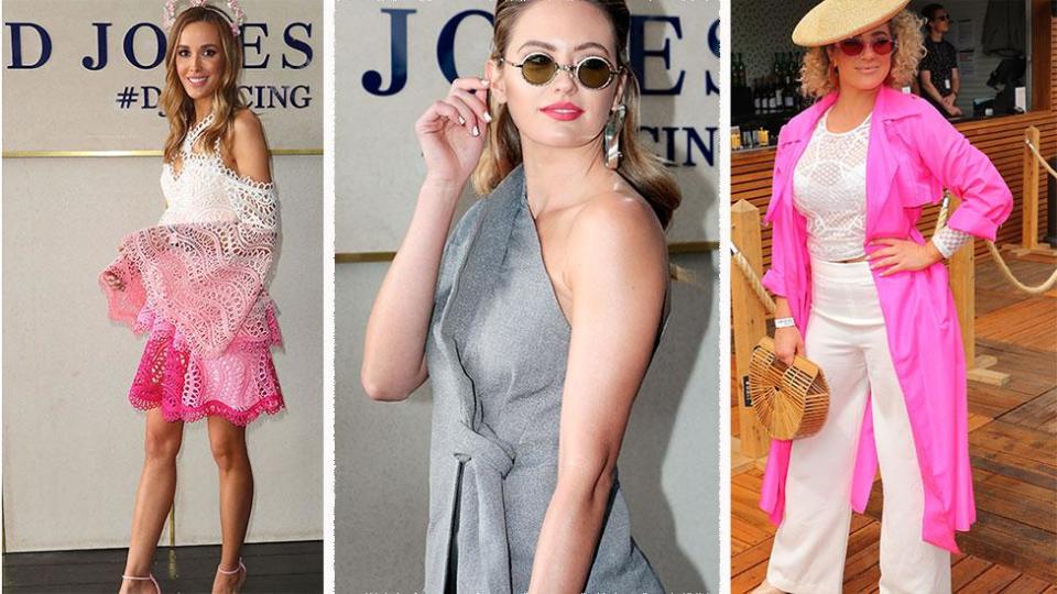 Jesinta Franklin and Bec Judd lead best and worst from Caulfield Cup fashion