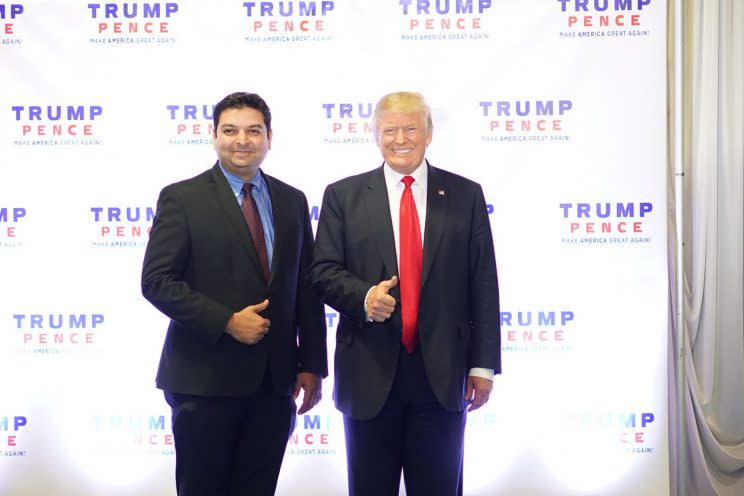 Vikram Desai & Donald Trump