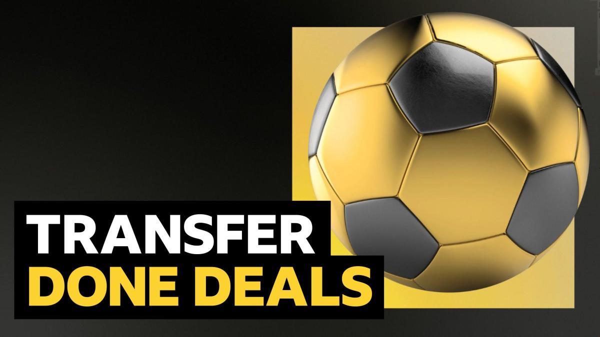 A list of all the done deals on transfer deadline day