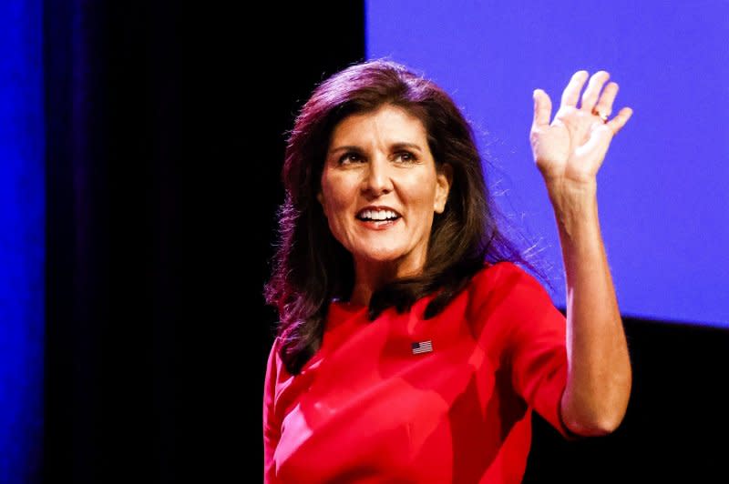 Nikki Haley, former South Carolina governor and former U.S. ambassador to the United Nations, qualified for Wednesday's debate. File Photo by Tannen Maury/UPI