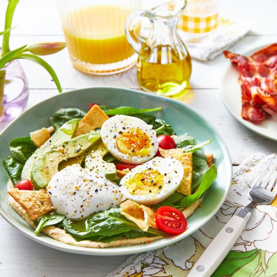 mothers day brunch breakfast salad