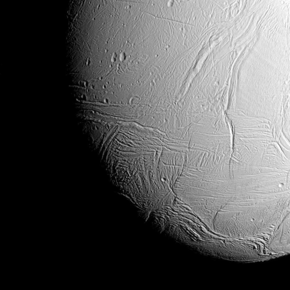 Icy Enceladus