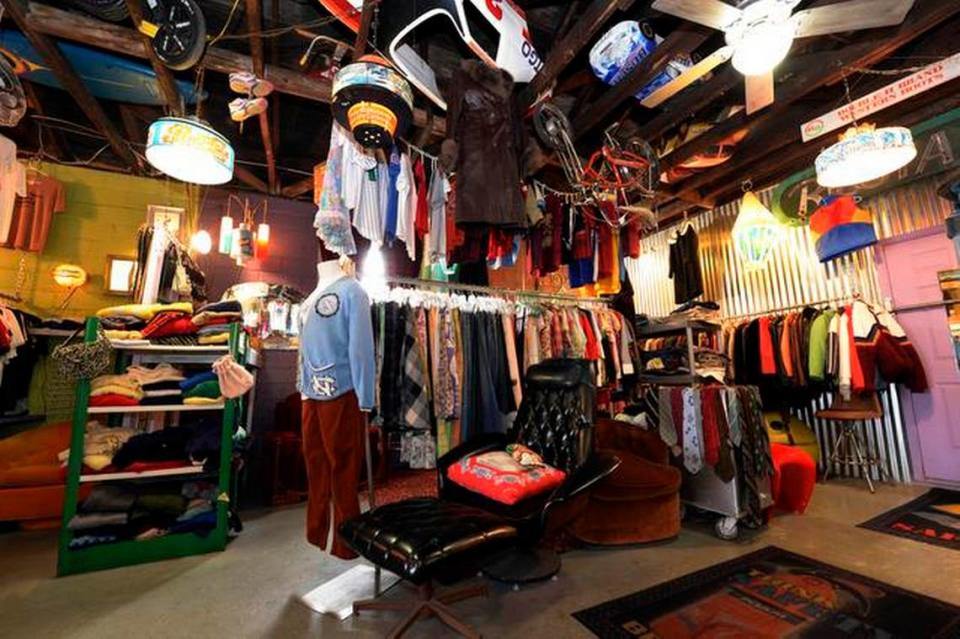 The Rat’s Nest vintage store in NoDa is a favorite among touring bands playing at the Filmore or the Neighborhood Theater. David T. Foster, III / dtfoster@charlotteobserver.com