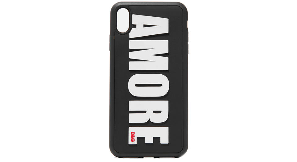 Dolce & Gabbana Amore PVC iPhone XS Max case