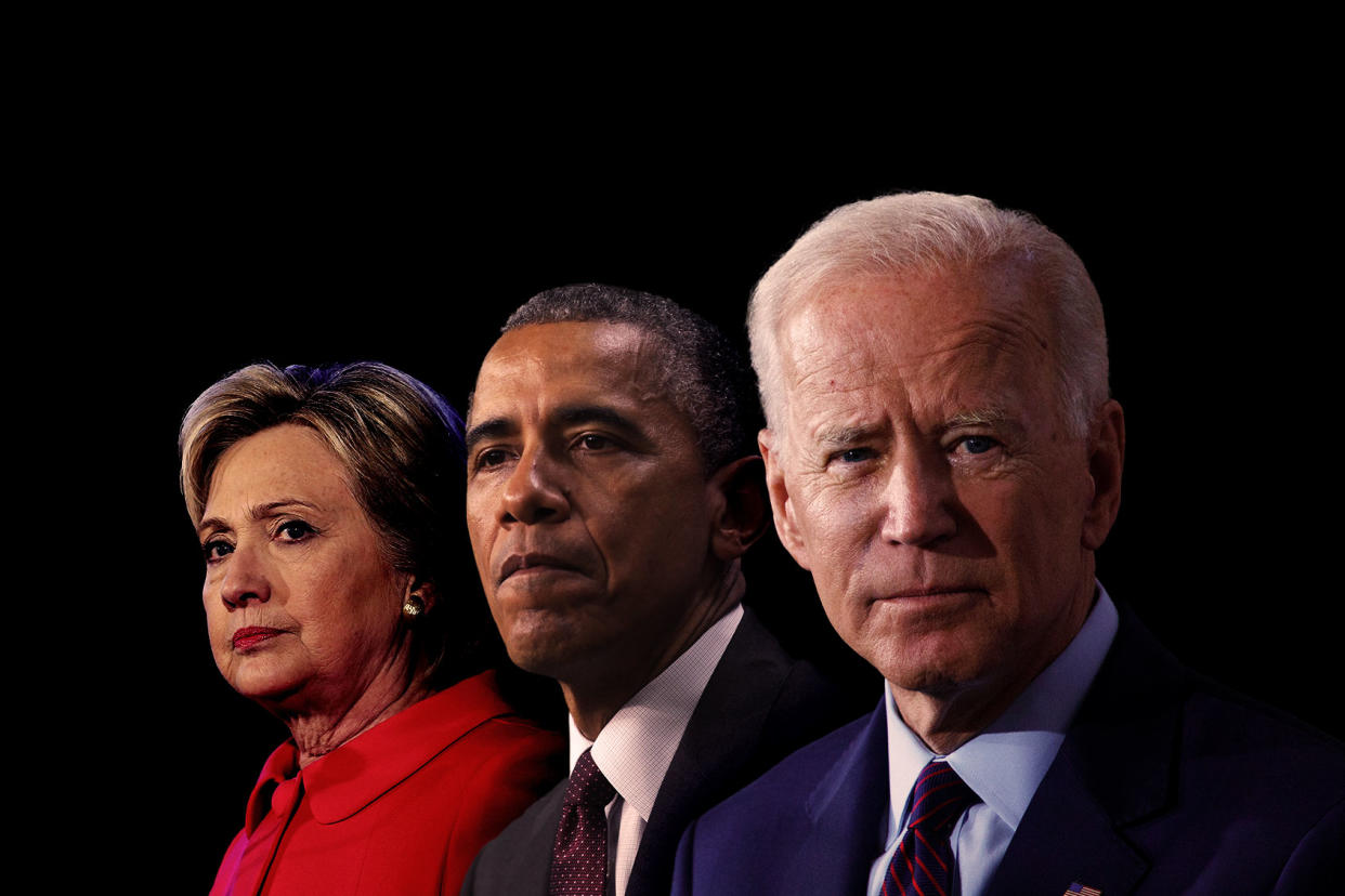 Hillary Clinton; Barack Obama; Joe Biden Photo illustration by Salon/Getty Images