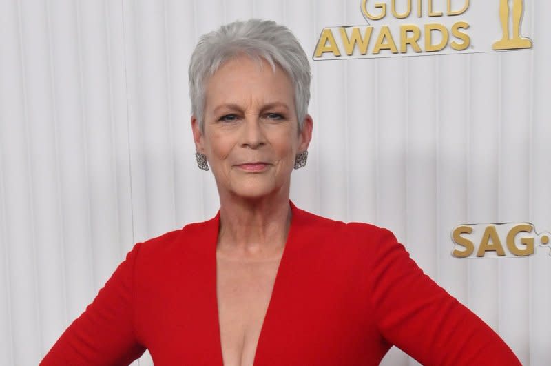 Jamie Lee Curtis attends the SAG Awards in February. File Photo by Jim Ruymen/UPI