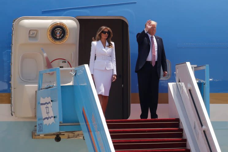 <i>The pair appear distant in public [Photo: Getty]</i>