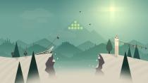 <p>One of the first big mobile hits of 2015, this slick snowboarding game strips down the extreme sport to its essential parts: speeding, jumping, and, uh, collecting deer. Smooth gameplay and mysterious, moody graphics make it our favorite sporty mobile game of the year.</p>