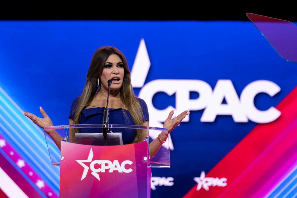 Kimberly Guilfoyle speaks at CPAC in 2023