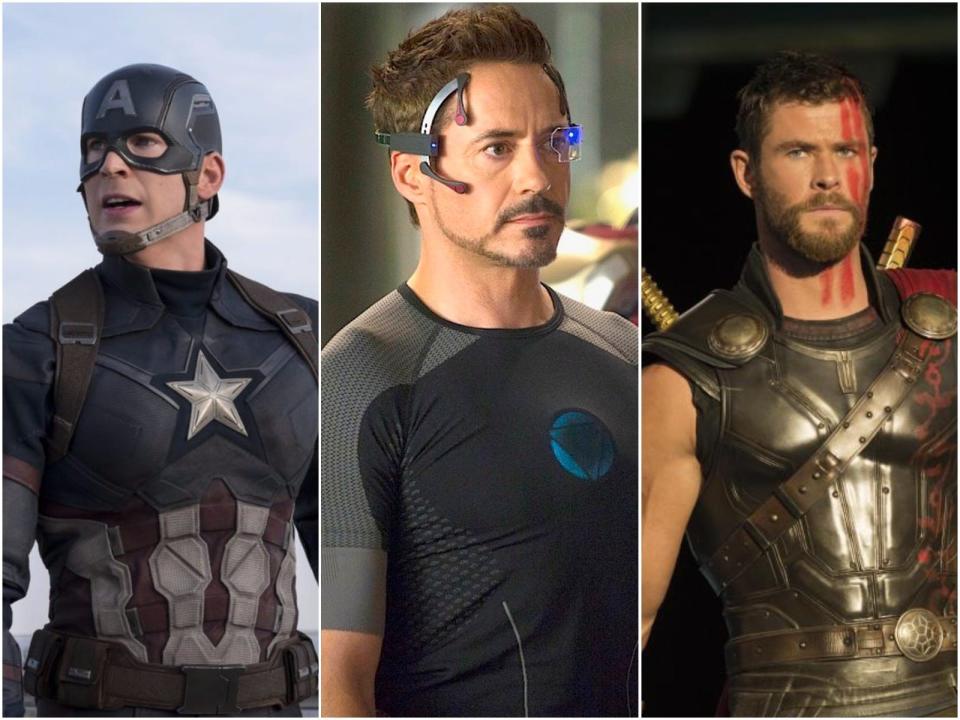 Cap, Tony, Thor