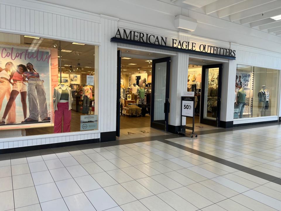 American Eagle Outfitters will soon close its Sikes Senter store and open a new location in Quail Creek Crossing.