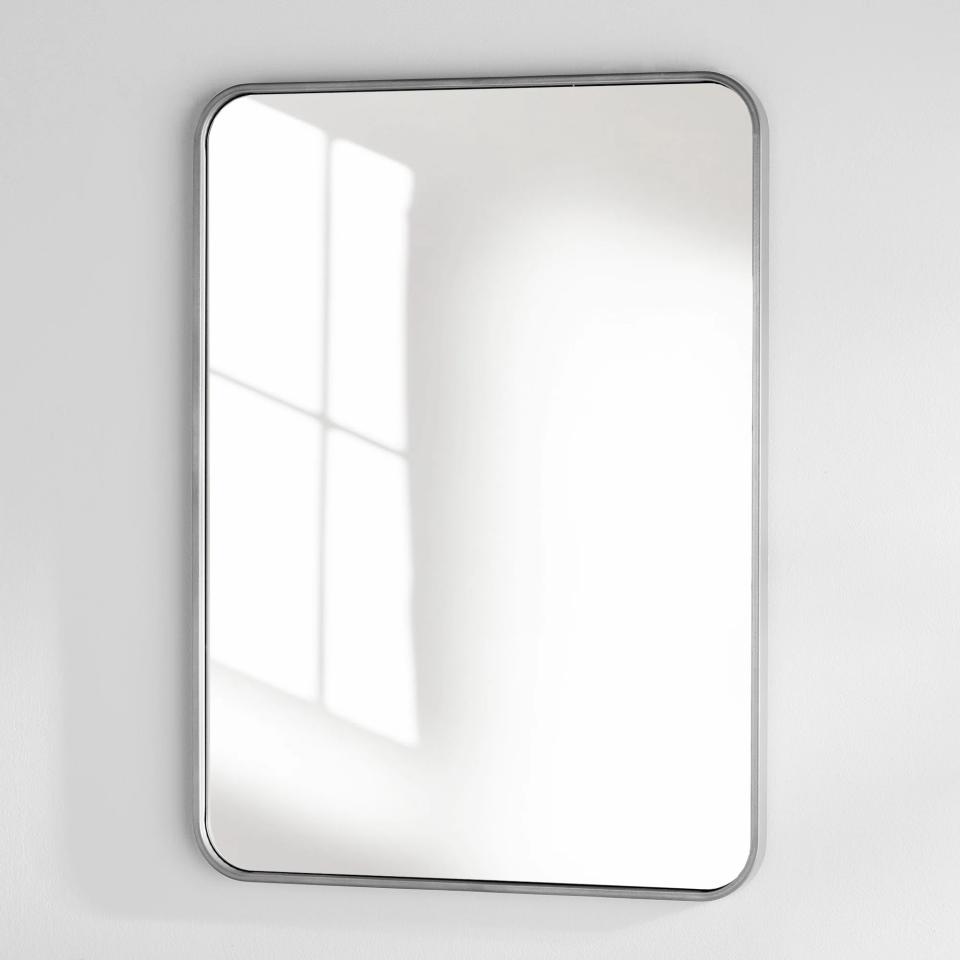 Sabine Metal Rounded Rectangle Wall Mirror