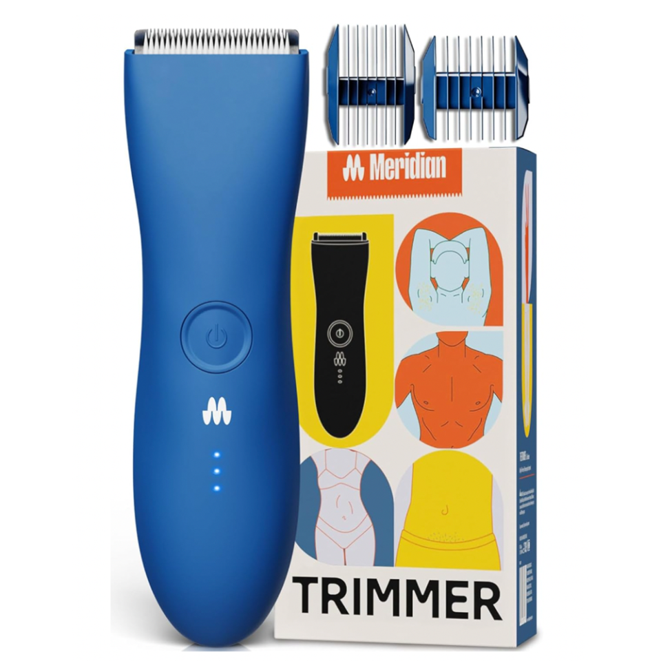 blue bikini trimmer