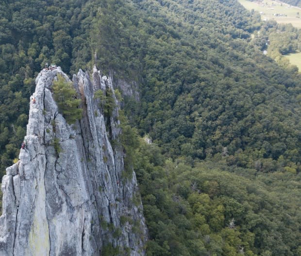 <p>Tom Cecil/Seneca Rocks Mountain Guides</p>
