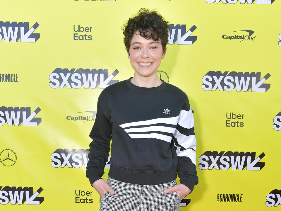 Tatiana Maslany attends the premiere of 'Pink Wall' in 2019Getty Images for SXSW