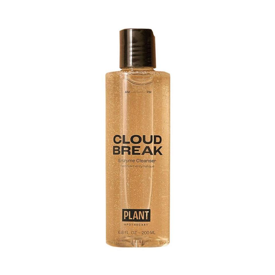 <p><a href="https://plantapothecary.com/products/facial-enzyme-cleanser-cloud-break" rel="nofollow noopener" target="_blank" data-ylk="slk:Shop Now;elm:context_link;itc:0;sec:content-canvas" class="link ">Shop Now</a></p><p>Cloud Break</p><p>$18.00</p><p>plantapothecary.com</p>