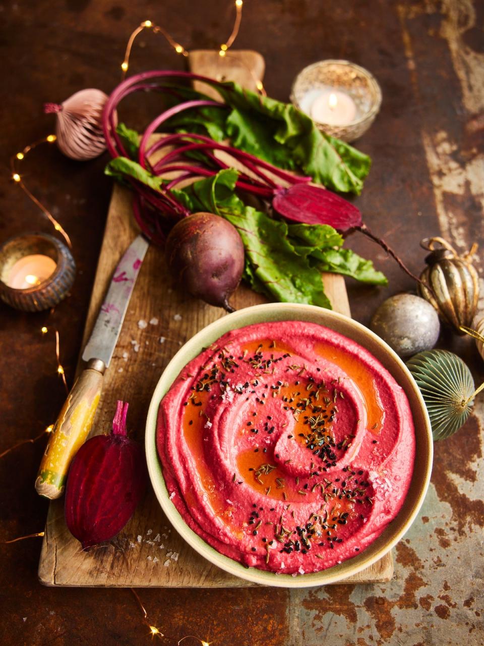 Let beetroot shine in this delicious dip (Maldon Salt)