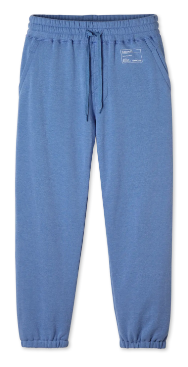 Entireworld Men's Loop Back Sweatpants in Vintage Blue