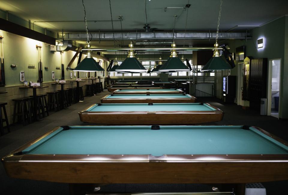 ...And their own billiard room.