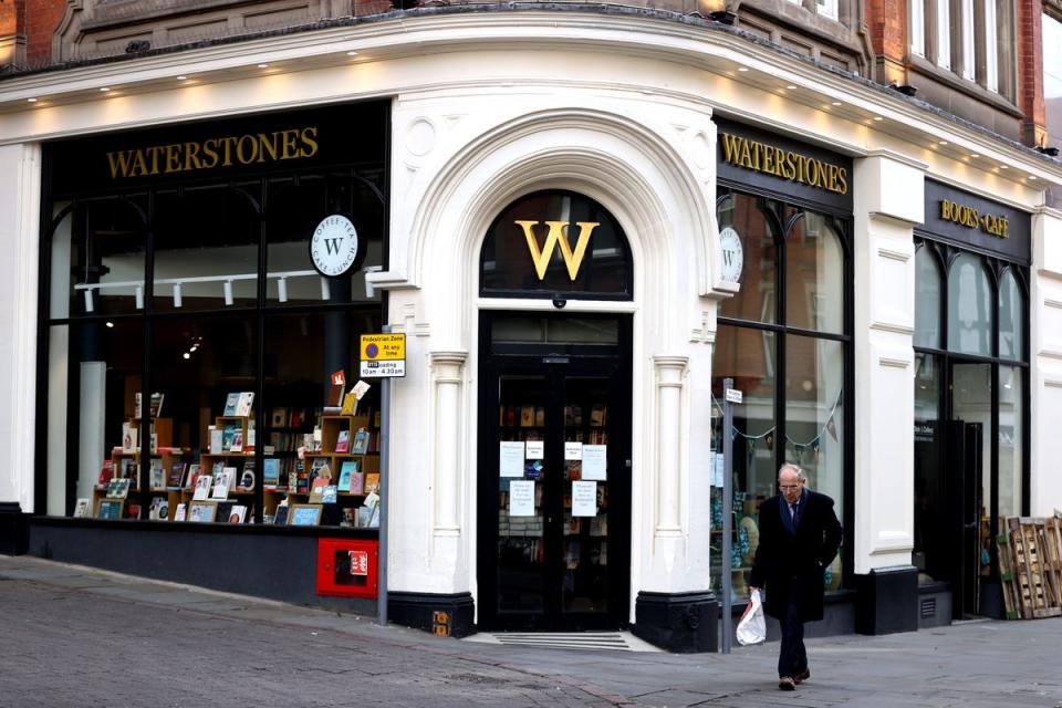 LGBTQ+ advocates and activists are now calling on Waterstones to reinstate the bookseller. (PA)