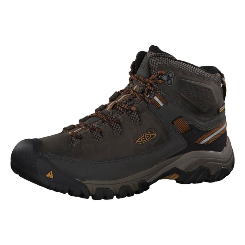 <p>Courtesy of Amazon</p><p>A solid hiking boot choice, the Targhee III is the third iteration of one of Keen’s most popular options for men. Varying in material, its internal membrane keeps these boots waterproof while a thick, textured rubber outsole fights back against any kind of terrain.</p><p>What Customers Say: Many customers have shared their journeys of comfort, having various foot shapes and arch needs, in these hiking boots. They’re being used across many state and national parks, but overall, the tone seems to be that they’re high-quality and generous in width. Somebody actually <a href="https://clicks.trx-hub.com/xid/arena_0b263_mensjournal?q=https%3A%2F%2Fwww.amazon.com%2Fgp%2Fcustomer-reviews%2FRUPO4WQJPAOGN%3FlinkCode%3Dll2%26tag%3Dmj-yahoo-0001-20%26linkId%3Dc479ae7daafb807d146f2d14674d4ae2%26language%3Den_US%26ref_%3Das_li_ss_tl&event_type=click&p=https%3A%2F%2Fwww.mensjournal.com%2Fstyle%2Famazon-prime-day-october-2023-boots-deals%3Fpartner%3Dyahoo&author=Anthony%20Mastracci&item_id=ci02cb8902b0002758&page_type=Article%20Page&partner=yahoo&section=hiking%20boots&site_id=cs02b334a3f0002583" rel="nofollow noopener" target="_blank" data-ylk="slk:ran them under the tub faucet;elm:context_link;itc:0;sec:content-canvas" class="link ">ran them under the tub faucet</a> to test the waterproofing—it worked.</p><p>[From $69 (was $165); <a href="https://clicks.trx-hub.com/xid/arena_0b263_mensjournal?q=https%3A%2F%2Fwww.amazon.com%2FKEEN-Targhee-Leather-Hiking-Golden%2Fdp%2FB01MZAVQA4%3FlinkCode%3Dll1%26tag%3Dmj-yahoo-0001-20%26linkId%3D76d5eabbf60968f501e68b8f7639c1a8%26language%3Den_US%26ref_%3Das_li_ss_tl&event_type=click&p=https%3A%2F%2Fwww.mensjournal.com%2Fstyle%2Famazon-prime-day-october-2023-boots-deals%3Fpartner%3Dyahoo&author=Anthony%20Mastracci&item_id=ci02cb8902b0002758&page_type=Article%20Page&partner=yahoo&section=hiking%20boots&site_id=cs02b334a3f0002583" rel="nofollow noopener" target="_blank" data-ylk="slk:amazon.com;elm:context_link;itc:0;sec:content-canvas" class="link ">amazon.com</a>]</p>