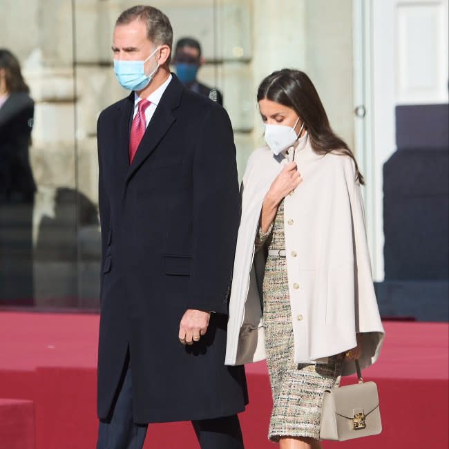 El rey Felipe VI y la reina Letizia credit:Bang Showbiz