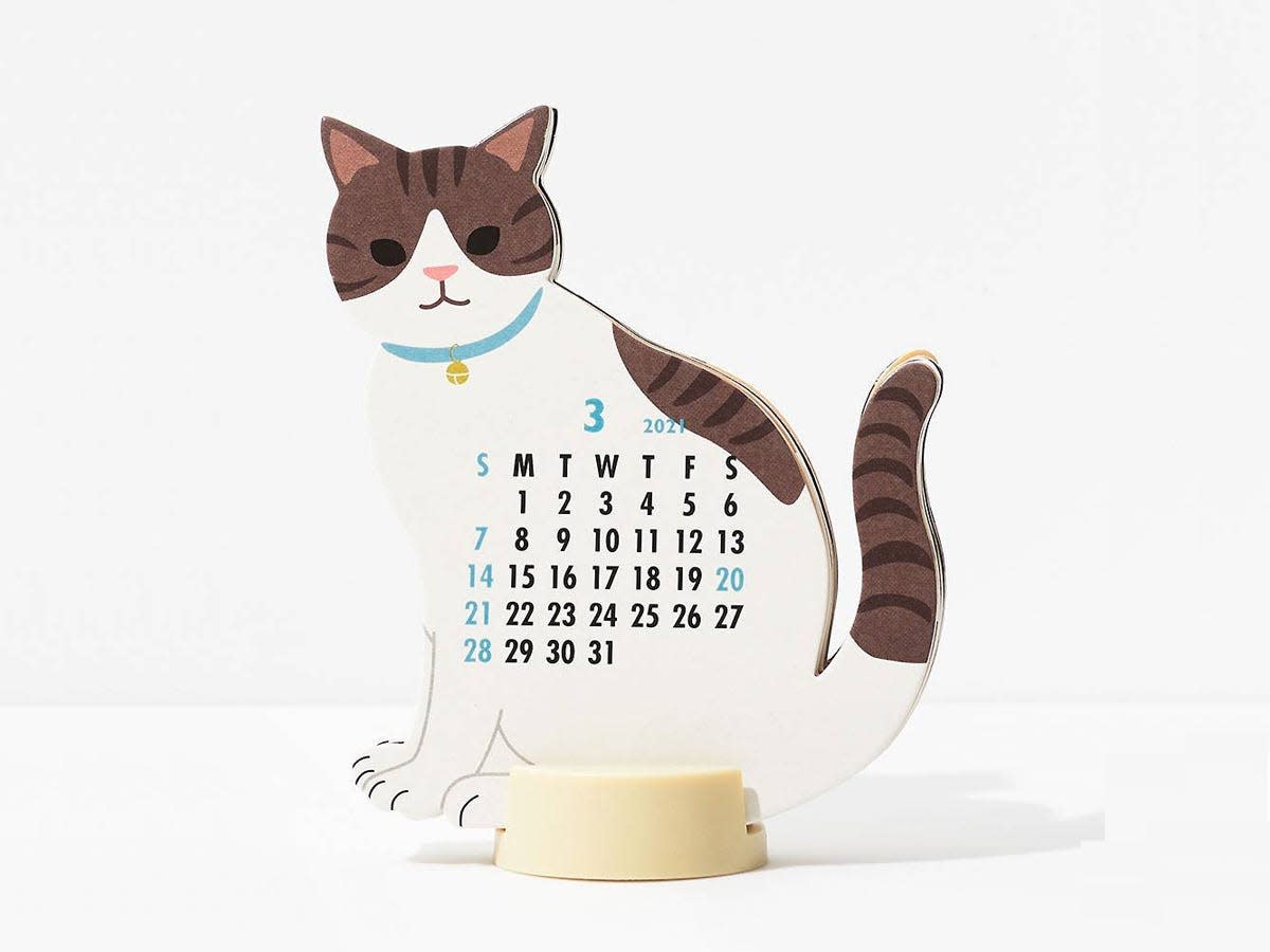 cat calendar