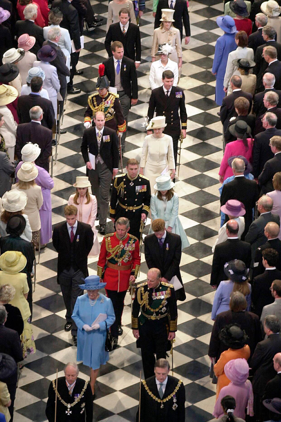 2002: The Royal Family at St. Paul's Cathedral
