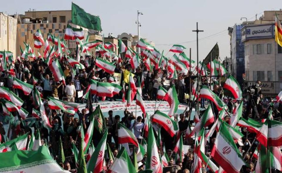 People in Iran have been protesting for weeks following the death of Mahsa Amini. (AFP via Getty Images)