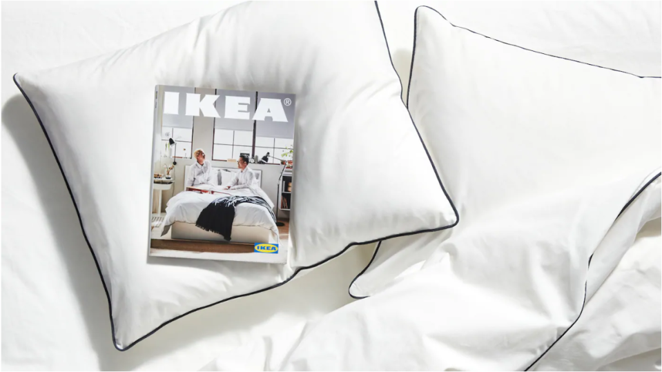 The new Ikea catalogue with a focus on the bedroom, illustrating a story on IKEA absorbing the GST hike in 2024.