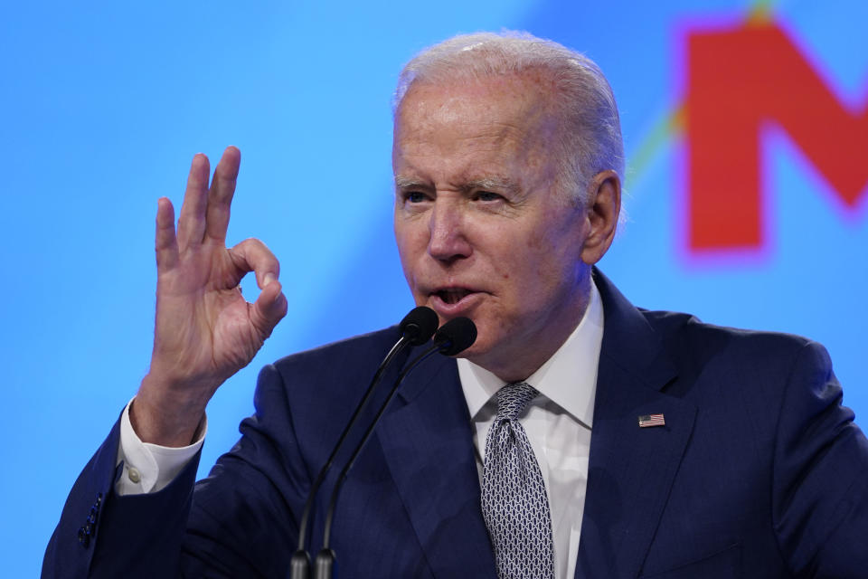 Joe Biden el 14 de junio pasado (AP Photo/Susan Walsh)