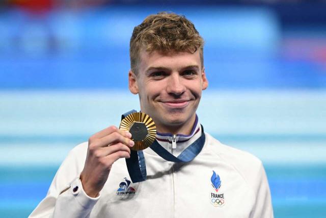 Léon Marchand remporte l'or, un record olympique “et le cœur de la France”