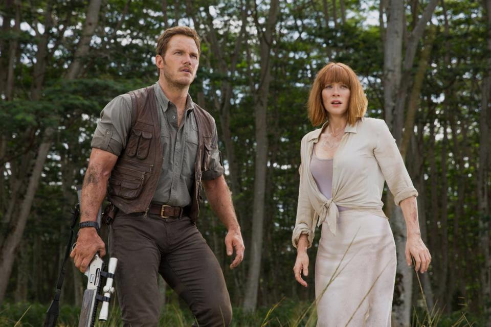 Chris Pratt and Bryce Dallas Howard (Moviestore/Shutterstock)